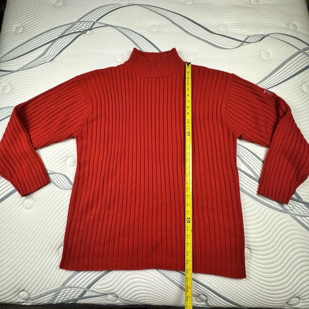 VTG Southpole Acrylic Turtleneck Sweater‎ Men XXL Red Y2K Authentic Collection